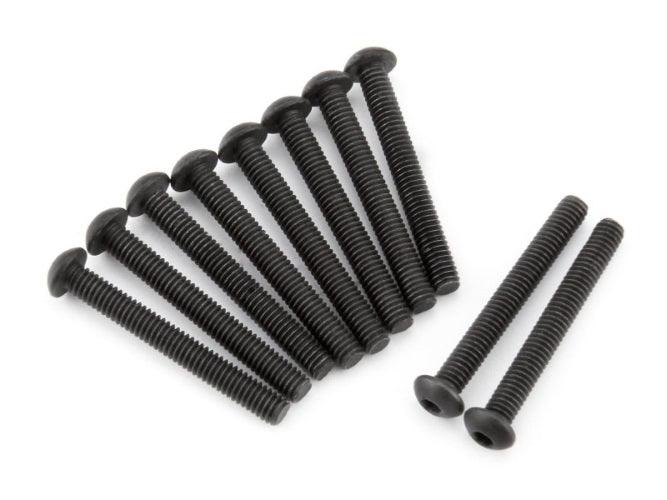 Hpi Racing 116864 Button Head Screw M2.5X20mm Hex Socket (10pieces) Venture - PowerHobby