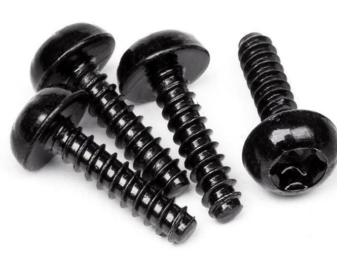 HPI 15495 TP Wide Button Head Screw M4x16mm (4) For Fuelie K26 Fuelie 23 - PowerHobby