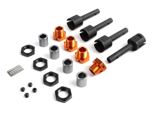 HPI 160141 Savage XL 17mm Hex Hub Conversion Set - PowerHobby