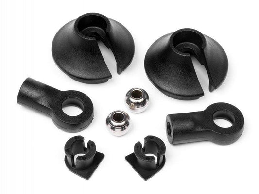 Hpi 67351 Shock End/Shock Spring Retainer Set For Big Bore Shock Vorza Flux - PowerHobby