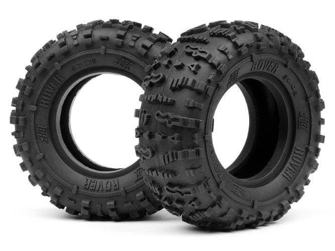 HPI Racing 67913 Rover 1.9 Tire Red Rock Crawler (2pieces) - PowerHobby