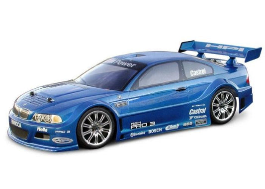 HPI 7352 BMW M3 GT Clear Body 190mm 1/10 Touring Car Size Sprint 2 RS4 Sport 3 - PowerHobby