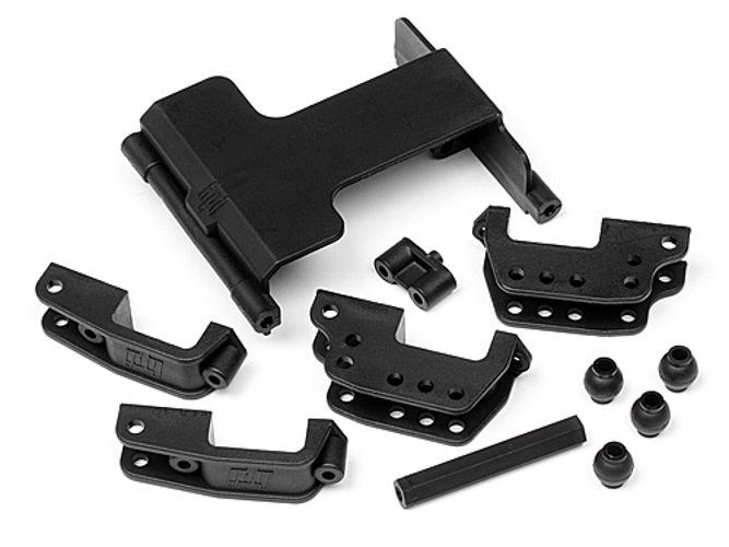 HPI 85632 Servo Mount/High Link Bracket Set Wheely King / RTR Wheely King 4x4 - PowerHobby