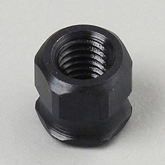 HPI Racing 86076 Pilot Nut 1/4-28x8.5mm Black Savage 21 - PowerHobby