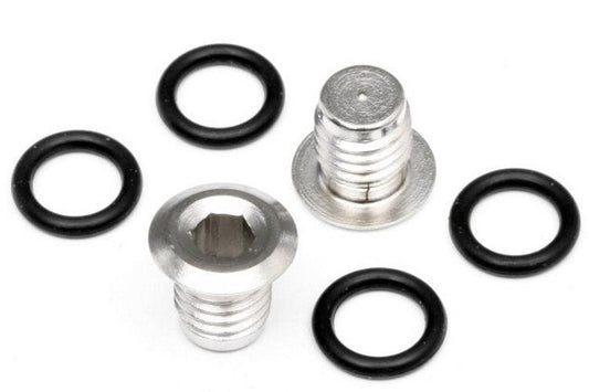 HPI 86676 Differential Screw Cap M4x6mm (2) For #104963 Baja 5SC /5T /5B /5R - PowerHobby