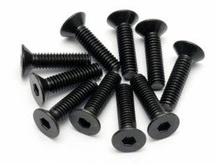 HPI 94531 Racing Flat Head Screw M4x15mm Hex Socket (10) Vorza Apache - PowerHobby