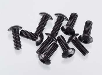 HPI 94554 Racing Button Head Screw M4x10mm Hex Socket (10) Vorza Apache - PowerHobby