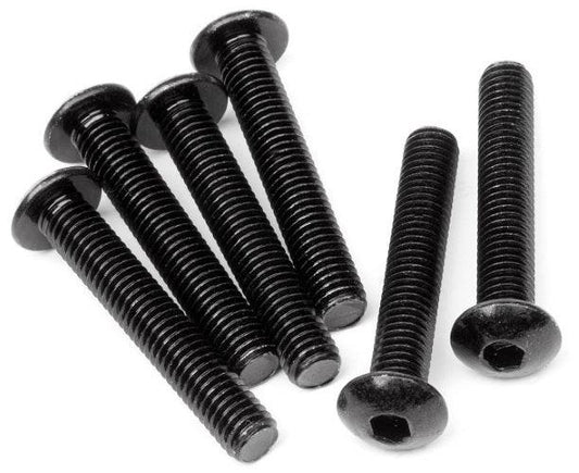 HPI 94760 Button Head Screw M5x30mm (Hex Socket / 6pieces) Baja 5SC /5T /5R - PowerHobby