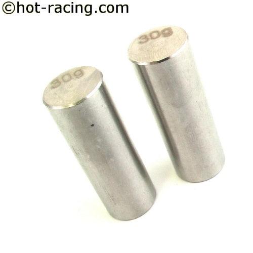 Hot Racing BLW227RW 30g Stainless Weights For BLW227DWS Axial SCX10 II - PowerHobby