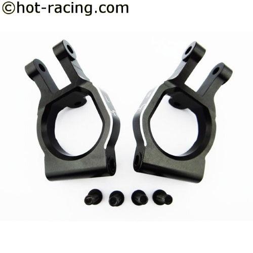 Hot Racing DBL1901 Aluminum Spindle Carrier Caster Blocks Losi Desert Buggy XL - PowerHobby