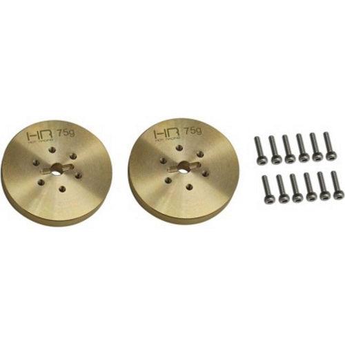 Hot Racing EDR10BPH Heavy Brass Wheel Hub /Pin Drive 75g EDR - PowerHobby