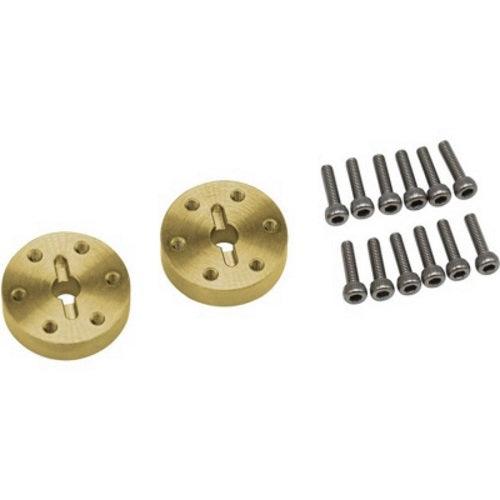 Hot Racing EDR10PH Brass Beadlock w/20g Pin Drive Adapter Associated Enduro - PowerHobby