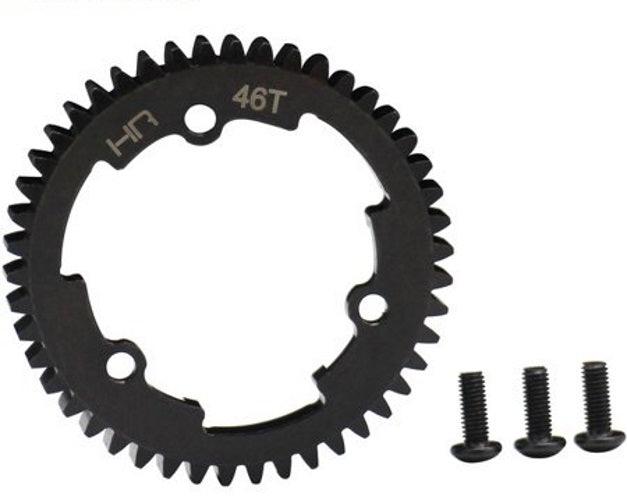 Hot Racing ERVT46M01 46t Mod 1 Steel Spur Gear Traxxas E Revo 2 X-Maxx XO-1 - PowerHobby