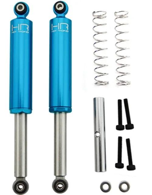 Hot Racing ETE78DP06 78mm Blue Aluminum Internal Spring Air Shock ECX Temper - PowerHobby