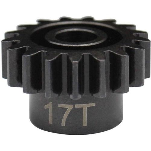 Hot Racing NSG17M15 17t Mod 1.5 Hardened Steel Pinion Gear 8mm Bore - PowerHobby