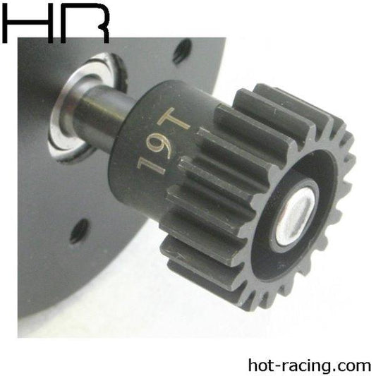 Hot Racing HRANSG3219 19T Steel 32P Pinion Gear 5mm - PowerHobby