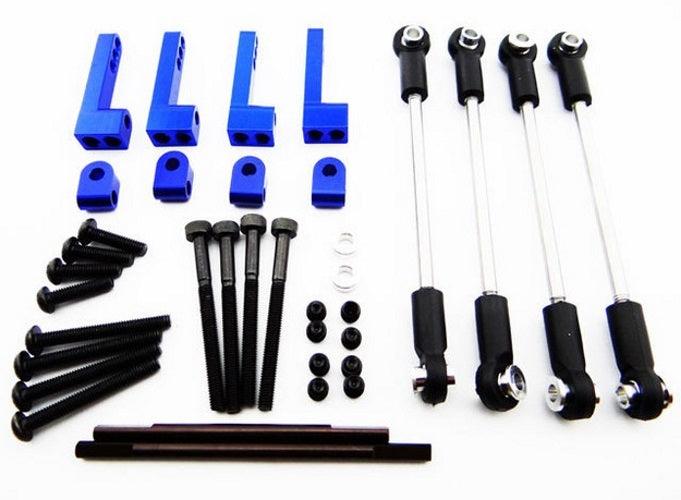 Hot Racing RVO311X06 Adjustable Front & Rear Sway Bar Kit Traxxas E-Revo Revo - PowerHobby