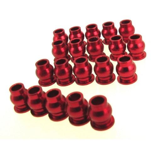 Hot Racing SCP160B02 Aluminum Suspension Pivot Ball Set (20) SCX10 / AX10 - PowerHobby