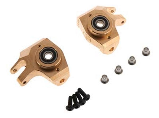 Hot Racing SCXT21HM Brass Heavy Metal HD Bearing Front Knuckle Axial SCX10 II - PowerHobby