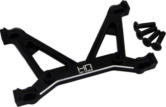 Hot Racing SCXT30L01 Aluminum Rear Lower Shock Mount Brace Axial SCX10 II - PowerHobby