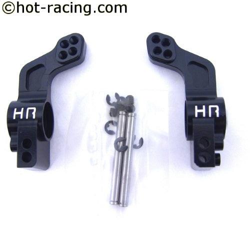 Hot Racing SLF2201 Aluminum 0 Deg (Stock) Rear Hub Carriers 1/10 Traxxas - PowerHobby