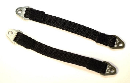 Hot Racing Suspension Travel Limit Straps 90mm (GM) For Off-Road R/C Vehicles - PowerHobby