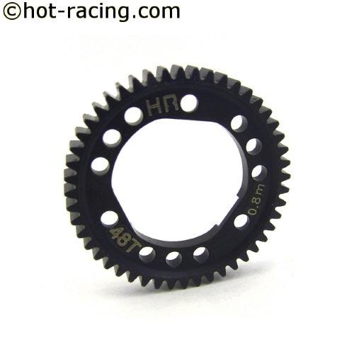 Hot Racing SSLF248D 48T Center Diff Steel Spur Gear Slash / Stampede 4X4 / Rally - PowerHobby