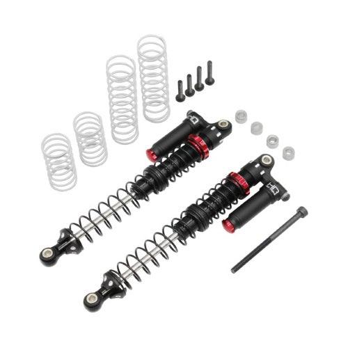 Hot Racing TD110RV02 Adjustable Rebound 110mm Piggyback Shocks (2) Axial Yeti - PowerHobby