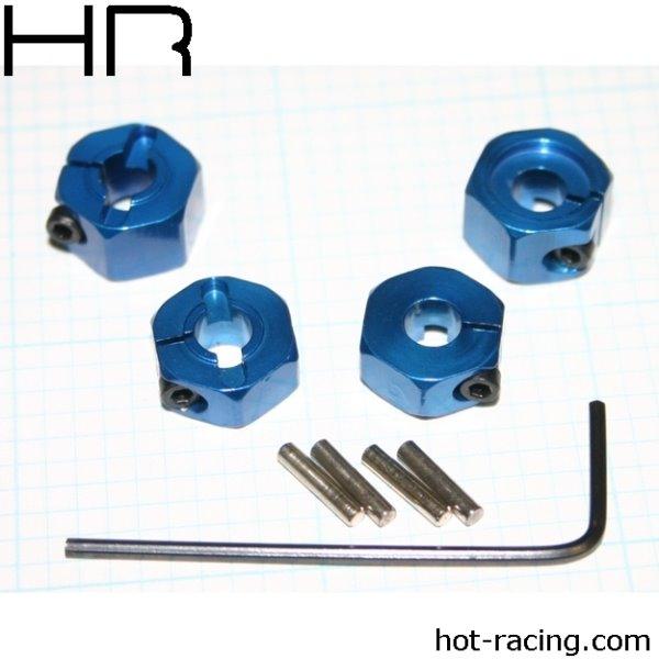 Hot Racing HRATE1006SL Aluminum 12mm Wheel Hex Traxxas Slash Rustler Stampede - PowerHobby