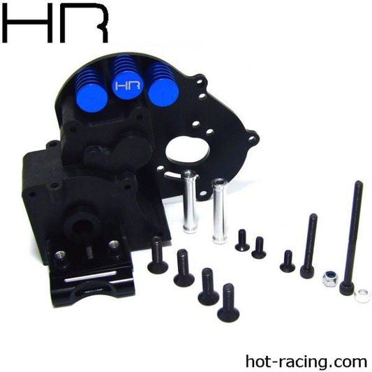 Hot Racing HRATE12GX01 Composite Gearbox w/Aluminum Motor Plate Traxxas Bandit - PowerHobby