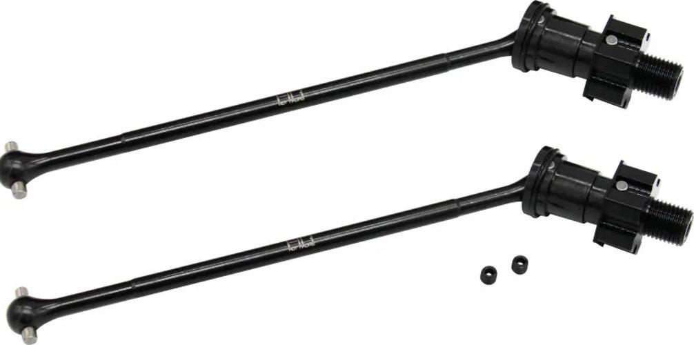 Hot Racing XMX288CE Steel Hd Cv Drive Shafts Axles/Aluminum Hex Traxxas X-Maxx - PowerHobby