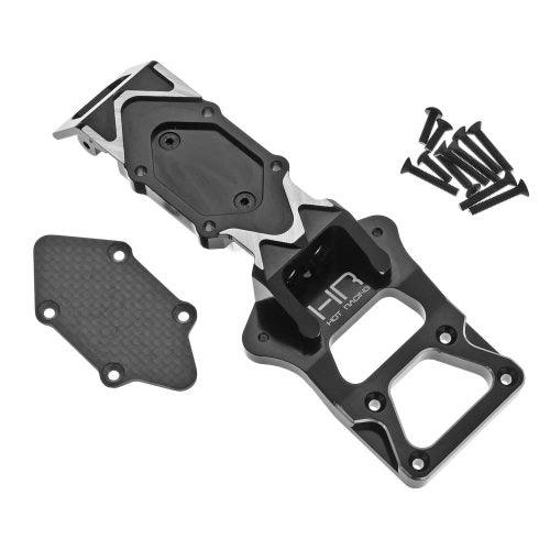 Hot Racing YEX331G01 Carbon Fiber Front Bulkhead/Skid Plate Axial Yeti XL - PowerHobby