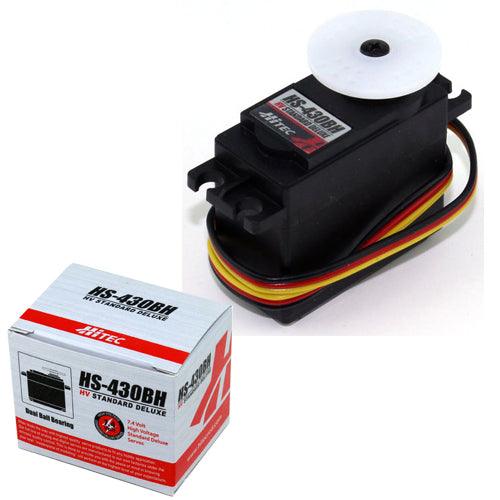 Hitec HS-430BH Standard Deluxe BB HV Servo HS430BH / HS430 /430BH / 430 - PowerHobby