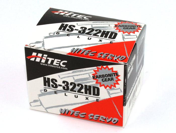 Hitec HS-322HD Standard Heavy Duty Servo 33322S - PowerHobby