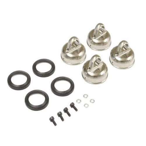 Kyosho IFW469B Aeration Cap Set(Threaded Big Shock/MP9) - PowerHobby