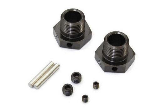 Kyosho IFW625 Wheel Hub (Gunmetal/2pcs/MP10) - PowerHobby