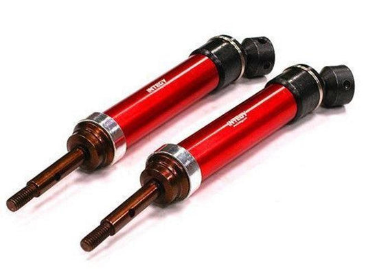 Integy T8564R Steel R Universal Drive Shaft Red Traxxas Slash Stampede 4x4 - PowerHobby