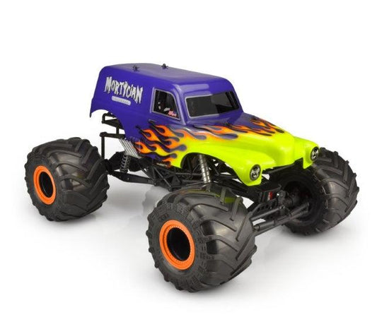 JConcepts 0426 Mortician, 12.5" Wheelbase Clear Rock Crawler Body Axial SMT10 - PowerHobby