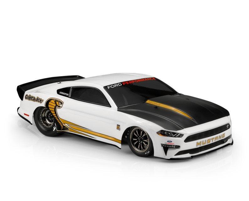 Jconcepts 0442 2018 Ford Mustang Clear Body (Cobra Jet) DR10 22S Drag Slash - PowerHobby