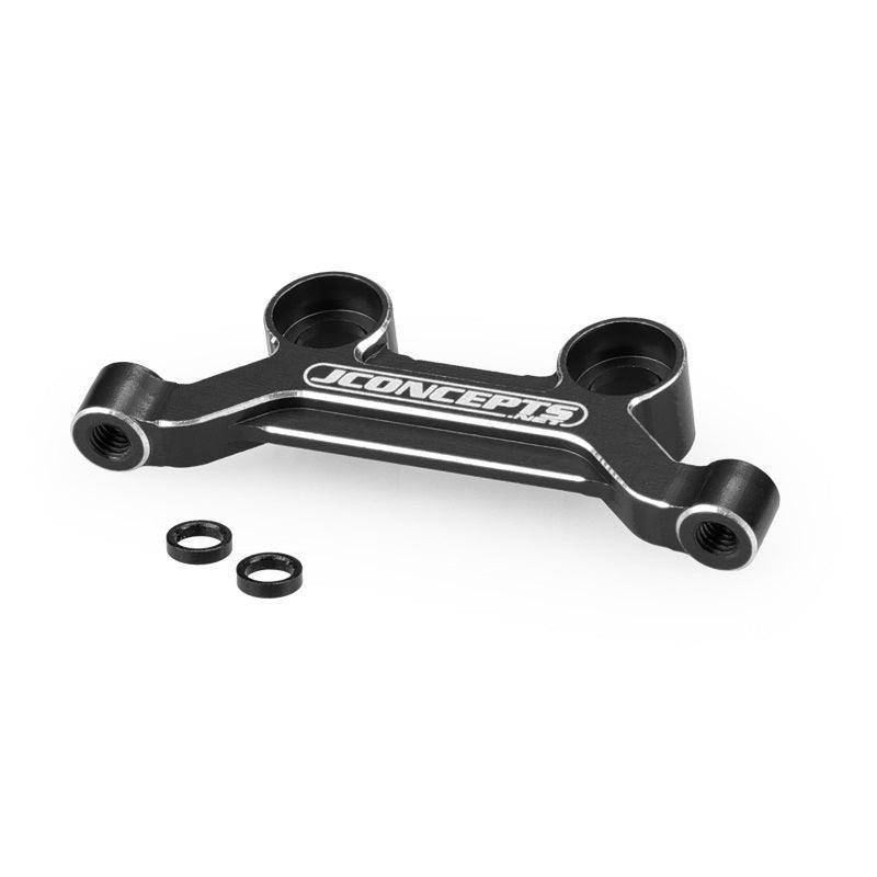 Jconcepts Aluminum Steering Rack Black Team Associated DR10 / SR10 / RB10 - PowerHobby