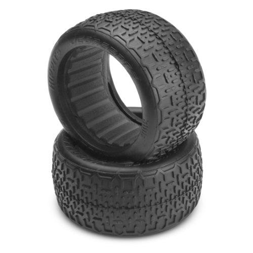 JConcepts 3106-08 1/10 Buggy Rear Whippits Medium Soft Tire / Insert Set (2) - PowerHobby