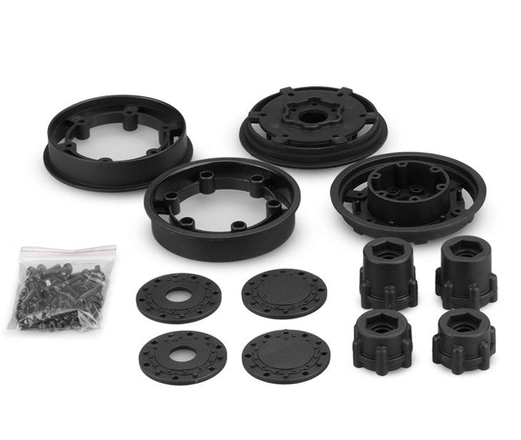 Jconepts 3382B Tribute Transport 2.4" Monster Truck Transport Wheel W/ Adaptors - PowerHobby