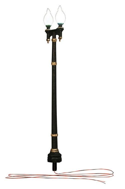 Woodland Scenics JP5632 HO Scale Double Lamp Post Street Lights - PowerHobby