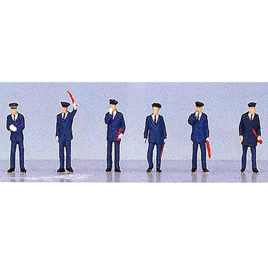 Kato 24-202 N Scale Station Attendants [6 pcs] - PowerHobby