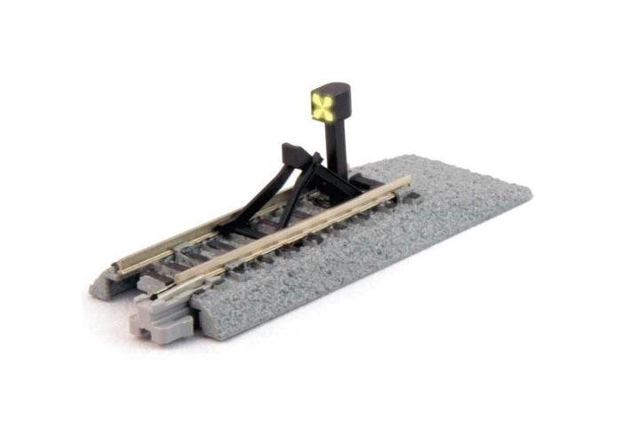 Kato 20-064 N Scale Unitrack Steel Illuminated Bumper Track Type C - PowerHobby