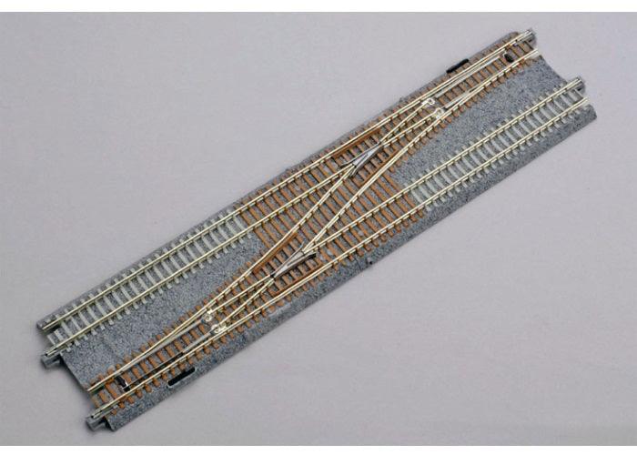 Kato 20-230 N Scale Left Double Track Single Crossover - PowerHobby