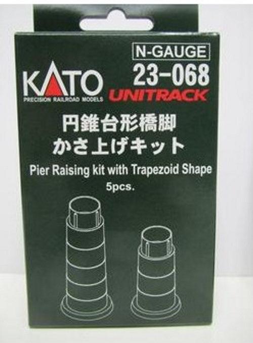 Kato 23068 N Scale Conical Pier Height Adjusting Kit (5) - PowerHobby