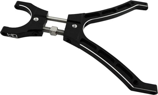 Hot Racing KBZ1213A Aluminum Adjustable Front Plow Arm for Kyosho Blizzard - PowerHobby