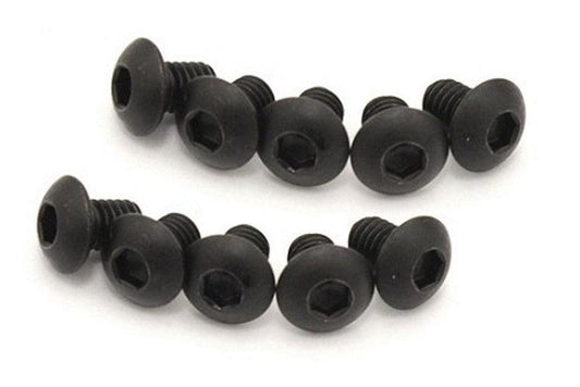 Kyosho 1-S13004H Button Screw (Hex/M3x4/10pieces) - PowerHobby