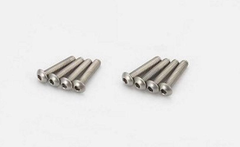 Kyosho 1-S13015HT Button Screw (Hex/Titanium/M3x1) Inferno MP9 Inferno MP9e - PowerHobby